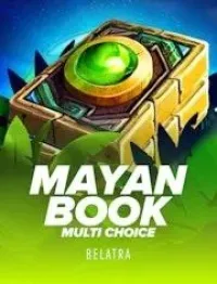 mayan book slot logo
